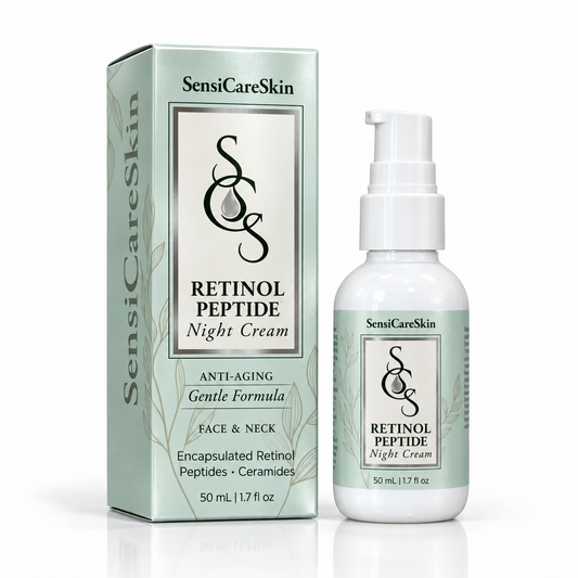 Retinol Peptide Night cream- Face & Neck