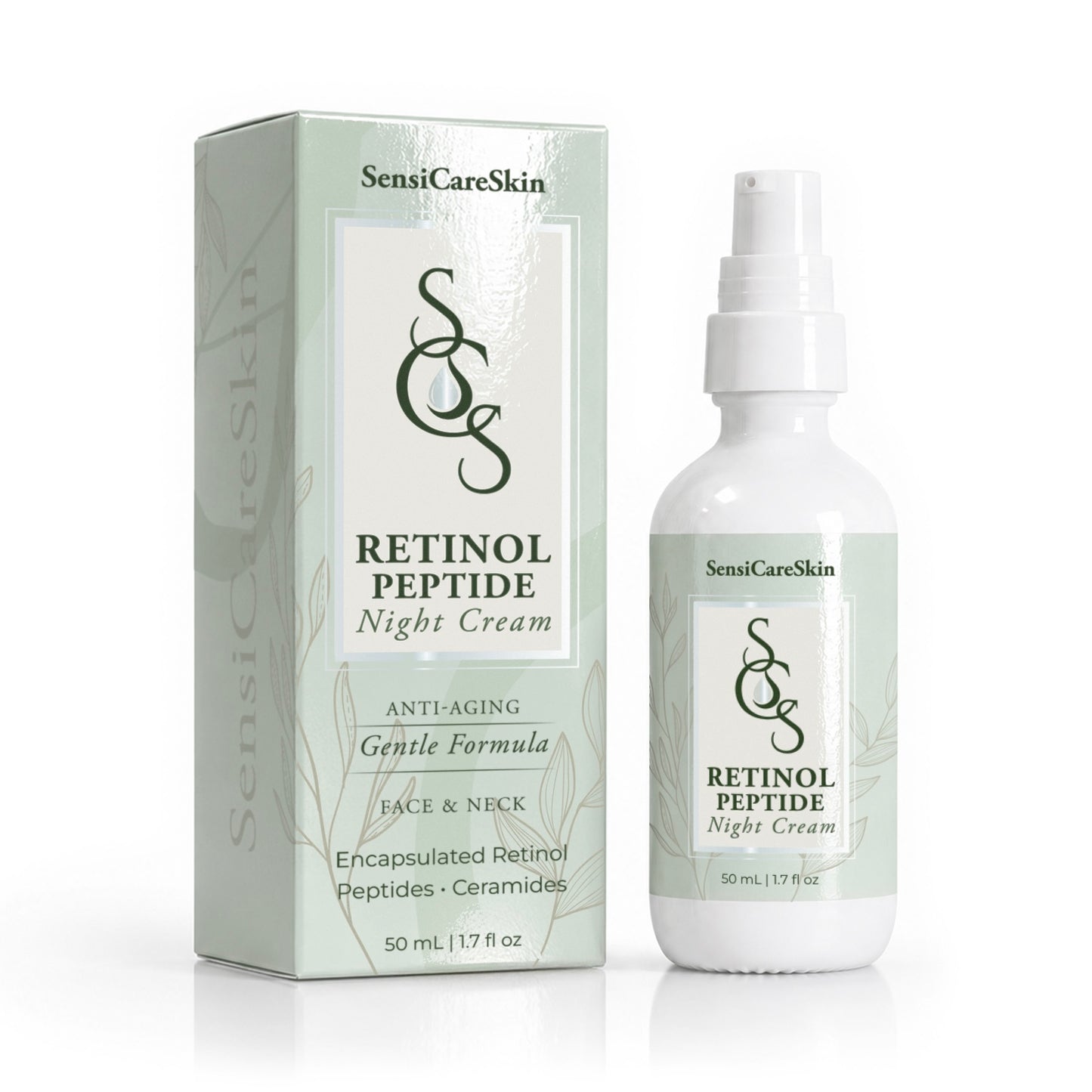 Retinol Peptide Night cream- Face & Neck